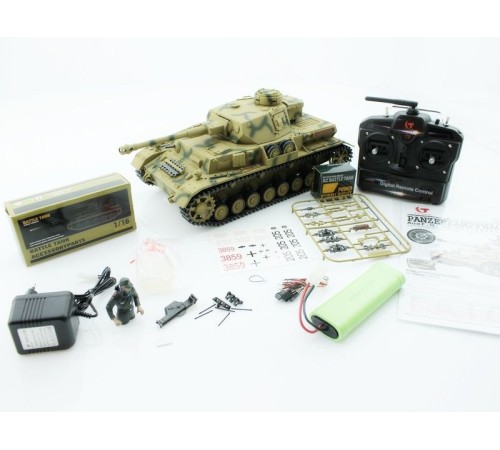 Р/У танк Taigen 1/16 Panzerkampfwagen IV Ausf.F2.Sd.Kfz (для ИК танкового боя) (Германия) 2.4G RTR