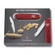 Нож перочинный VICTORINOX My First Victorinox, 84 мм, 9 функций, полупрозрачный розовый