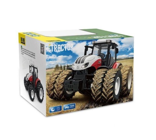 Р/У фермерский трактор Korody, широкие колеса 1/24 2.4G 6CH RTR