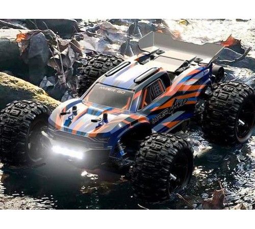 Радиоуправляемый монстр MJX Hyper Go 16108 (оранжевый) 4WD 2.4G LED 1/16 RTR