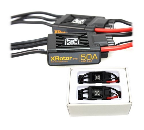 Бесколлекторный регулятор Hobbywing XRotor Pro-50A--Dual Pack (50A-70A, Copter)