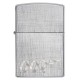 Зажигалка ZIPPO James Bond с покрытием Brushed Chrome, латунь/сталь, серебристая, 36x12x56 мм