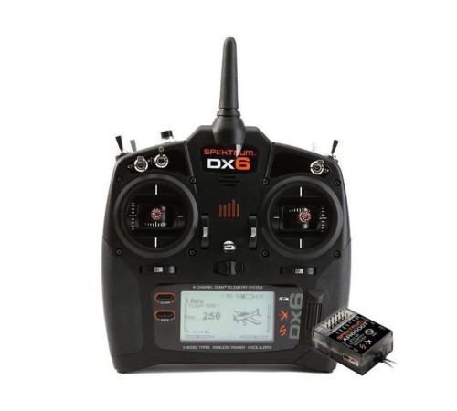 Авиамодельная аппаратура Spektrum DX6 6-Channel DSMX Transmitter Gen 3 with AR6600T Receiver