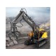 Радиоуправляемый экскаватор Double Eagle Volvo EC160E 1:16 2.4G, ковш