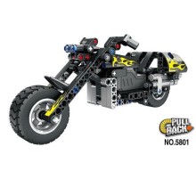 Конструктор Qihui  Mechanical Master Мотоцикл совместим с QH5802, инерционный (183 детали)