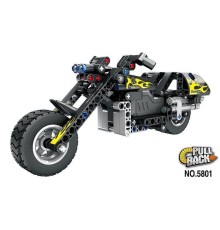 Конструктор Qihui  Mechanical Master Мотоцикл совместим с QH5802, инерционный (183 детали)