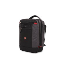 Сумка-планшет SWISSGEAR, черный/серый, полиэстер, 22х10х29 см