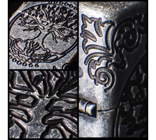Зажигалка ZIPPO Armor® с покрытием Antique Silver, латунь/сталь, серебристая, матовая, 37х13x58 мм