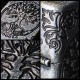 Зажигалка ZIPPO Armor® с покрытием Antique Silver, латунь/сталь, серебристая, матовая, 37х13x58 мм