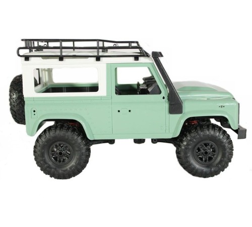 Радиоуправляемая машина MN MODEL английский внедорожник Defender (зеленый) 4WD 2.4G 1/12 RTR