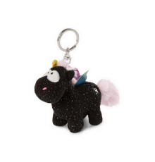 Мягкая игрушка NICI Единорог Радуга Инь, брелок 10 см