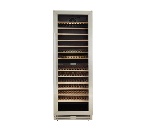 Винный шкаф двухзонный компресорный Cellar Private CP165-2T