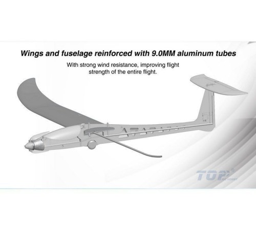 Радиоуправляемый планер Top RC T1800 (Propeller Power System) 1800мм 2.4G 4-ch LiPo RTF