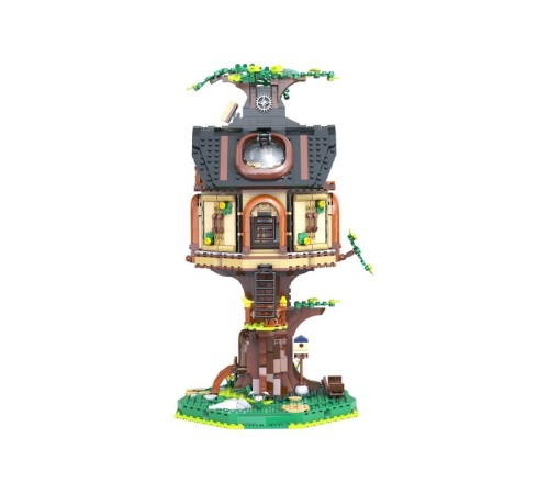 Конструктор CaDA библиотека в домике на дереве (1808 деталей)