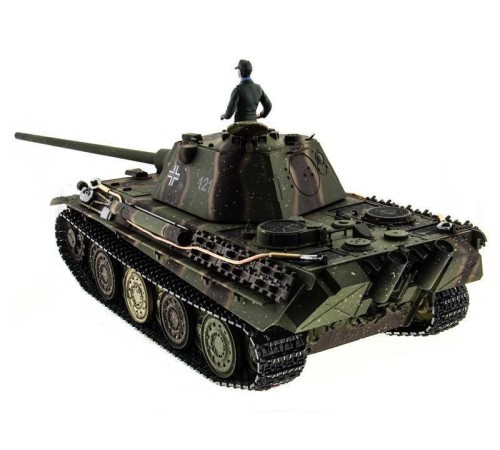Р/У танк Taigen 1/16 Panther type F (Германия) HC версия, башня на 360, подшипники в ред., V3 2.4G RTR