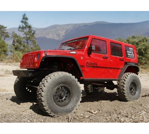 Модель для трофи 1:10 Axial SCX10 II 2017 Wrangler 4WD, электро, RTR (AX90060)