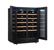 Винный шкаф Cellar Private двухзонный встраиваемый CP042-2TBH
