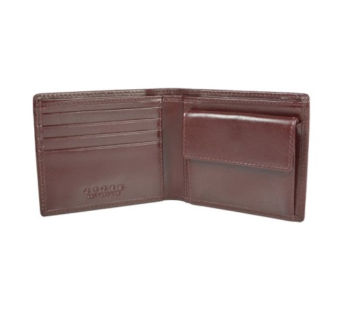 Кошелёк Cross Vachetta New Brandy, кожа наппа, гладкая, коричневый, 11 х 9 х 1,5 см