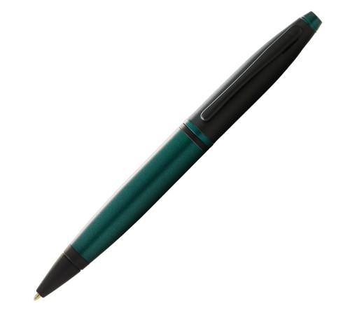 Шариковая ручка Cross Calais Matte Green and Black Lacquer
