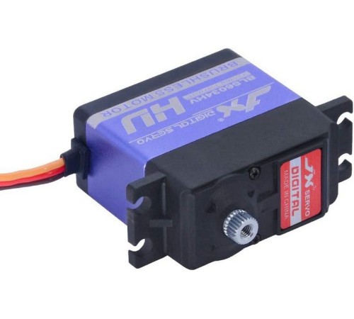 Сервомашинка цифровая JX Servo BLS6034HV (60г/33.7/0.11/7.4V) бесколлекторная, Ecoboost