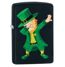 Зажигалка ZIPPO Classic с покрытием Black Matte, латунь/сталь, чёрная, матовая, 38x13x57 мм