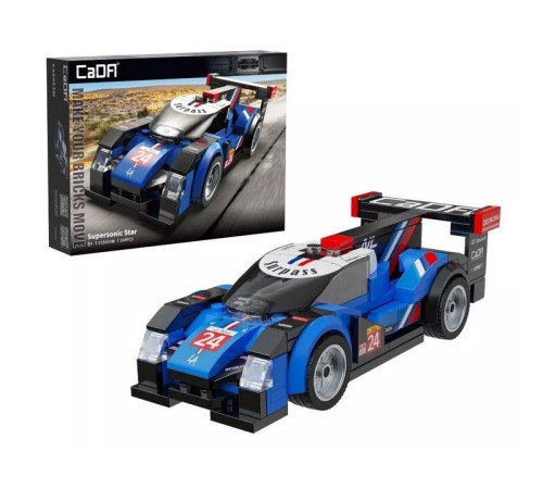 Конструктор CaDA спортивная машинка Supersonic Star 1/24 (164 детали)