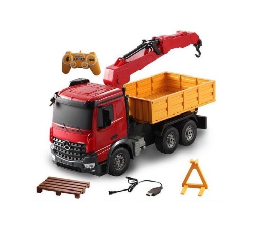 Радиоуправляемый кран Double Eagle Mercedes-Benz Arocs 1:20 2.4G