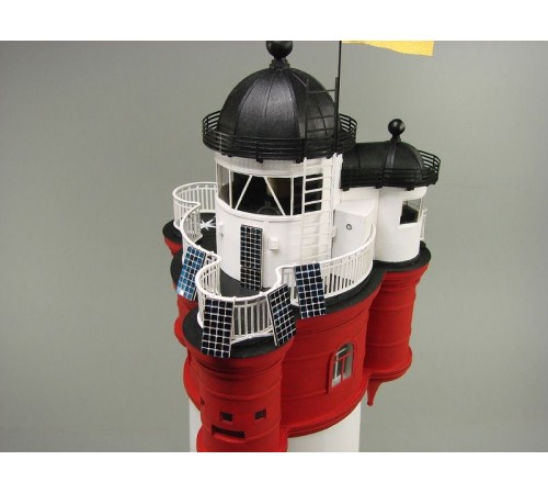 Сборная картонная модель Shipyard маяк Roter Sand Lighthouse (№46), 1/87