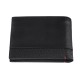Портмоне ZIPPO с защитой от сканирования RFID, чёрное, натуральная кожа, 11,5×2×9,5 см