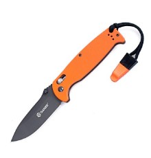 Нож Ganzo G7413-WS оранжевый, G7413-OR-WS