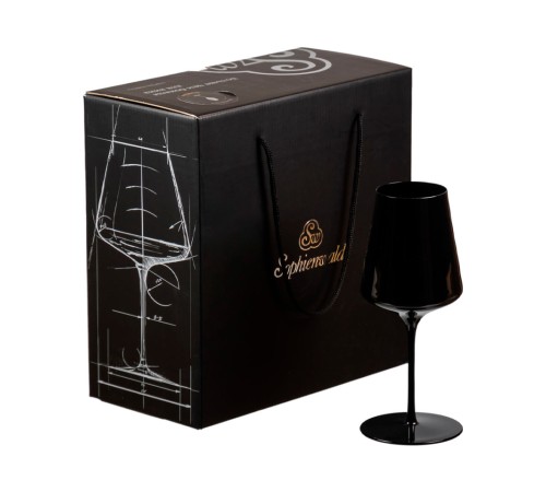 Бокалы для вина Sophienwald Black Line Bordeaux 6 шт.