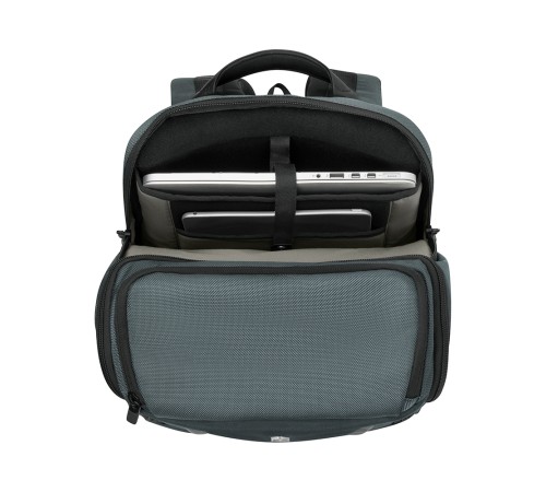Рюкзак VICTORINOX Altmont Professional Fliptop Laptop Backpack 15'', зеленый, полиэфирная ткань, 33x26x49 см, 26 л