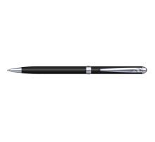 Ручка шариковая Pierre Cardin SLIM. Цвет - черный. Упаковка Е
