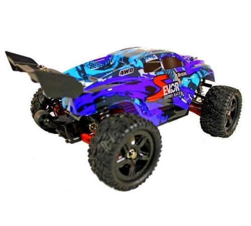 Радиоуправляемая трагги Remo Hobby S EVO-R UPGRADE (синяя) 4WD 2.4G 1/16 RTR