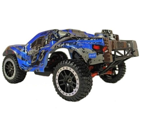 Радиоуправляемый шорт-корс Remo Hobby EX3 UPGRADE (синий) 4WD 2.4G 1/10 RTR