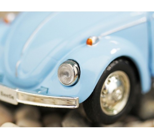 Машина Ideal 1:30-39 Volkswagen Beetle (блест. метал. фиолет.)