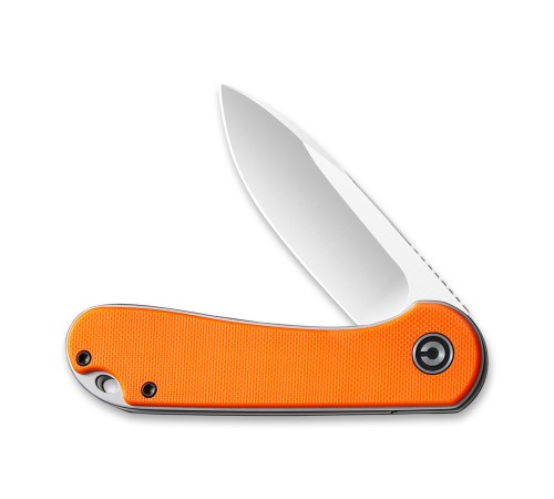 Складной нож CIVIVI Elementum D2 Steel Satin Finished Handle G10 Orange