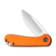 Складной нож CIVIVI Elementum D2 Steel Satin Finished Handle G10 Orange