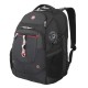 Рюкзак WENGER,15”, черный/красный, полиэстер 900D/М2 добби/искуственная кожа, 34x22x46 см, 34 л