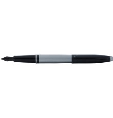 Перьевая ручка Cross Calais Matte Gray and Black Lacquer, перо F