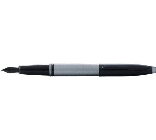 Перьевая ручка Cross Calais Matte Gray and Black Lacquer, перо F