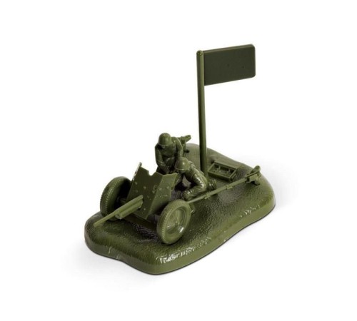 Сборные солдатики ZVEZDA Советская 45-мм пушка, 1/72