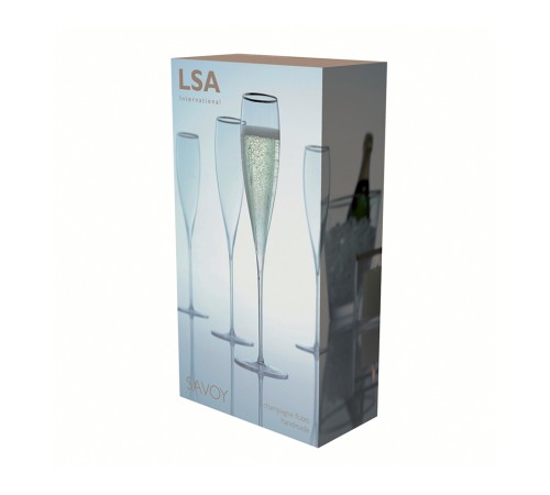 Бокалы для шампанского Lsa International Savoy 2 шт.