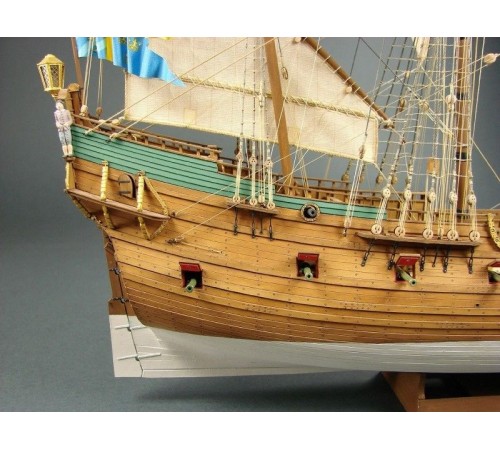 Сборная картонная модель Shipyard пинас Papegojan (№73), 1/96