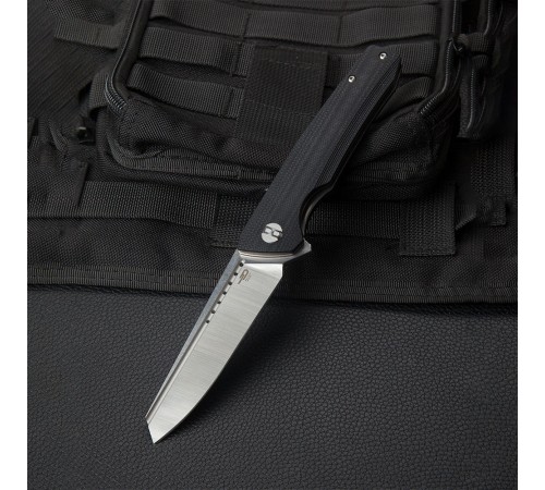Нож Bestech Slyther сталь 14C28N, рукоять G10 черная