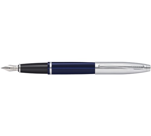 Перьевая ручка Cross Calais Blue Lacquer