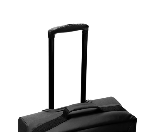 Сумка на колесах TORBER Mobi, чёрный, полиэстер 900D с PU покрытием, 60 х 38 х 25,5 см, 57 л