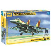 Сборная модель ZVEZDA Истребитель Су-35, 1/72