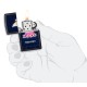 Зажигалка ZIPPO Classic с покрытием Black Matte, латунь/сталь, чёрная, матовая, 38x13x57 мм