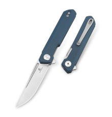 Нож Bestechman Mini Dundee сталь D2, рукоять G10 серая